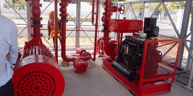 FIRE FIGHTING & HIGH VOLTAGE SUBSTATION